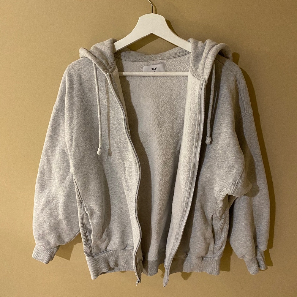 Tna Boyfriend Zip-Up Hoodie